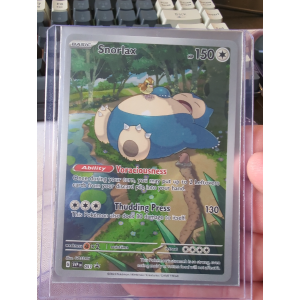 Promo Snorlax 51/102 Pokemon TCG Scarlet & Violet Scarlet & Violet Black Star Promos