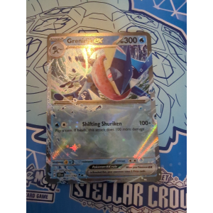 Double Rare Greninja ex 41/142 Pokemon TCG Scarlet & Violet Stellar Crown