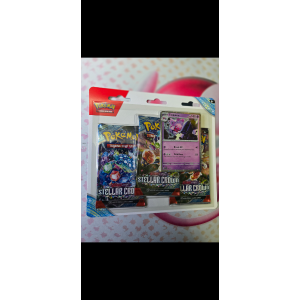 Pokémon TCG Scarlet & Violet Stellar Crown 3-Pack Blister - Tinkaton