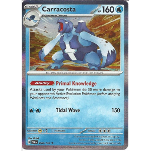 Carracosta 38/142 Pokemon TCG Scarlet & Violet Stellar Crown