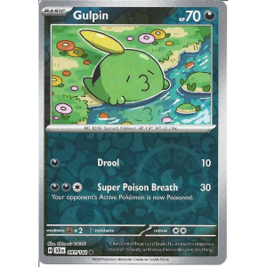 Gulpin 91/142 Pokemon TCG Scarlet & Violet Stellar Crown