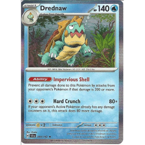 Drednaw 44/142 Pokemon TCG Scarlet & Violet Stellar Crown