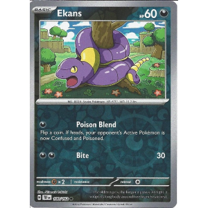 Ekans 100/162 Pokemon TCG Scarlet & Violet Temporal Forces