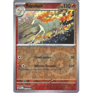 Rapidash 27/162 Pokemon TCG Scarlet & Violet Temporal Forces