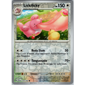 Lickilicky 125/162 Pokemon TCG Scarlet & Violet Temporal Forces