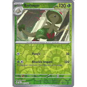 Breloom 7/162 Pokemon TCG Scarlet & Violet Temporal Forces