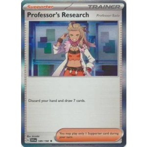 Professor's Research Professor Sada 189/198 Pokemon TCG Scarlet & Violet Scarlet & Violet