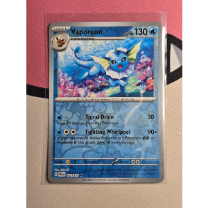 Vaporeon 22/131 Pokemon TCG Scarlet & Violet Prismatic Evolutions