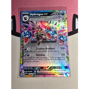 Double Rare Hydreigon ex 119/191 Pokemon TCG Scarlet & Violet Surging Sparks