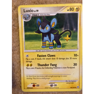 Luxio 52/130 Pokemon TCG Diamond & Pearl Diamond & Pearl