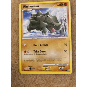 Rhyhorn 95/130 Pokemon TCG Diamond & Pearl Diamond & Pearl