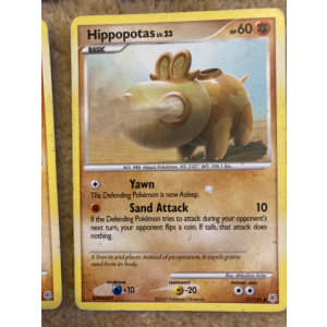 Hippopotas 51/130 Pokemon TCG Diamond & Pearl Diamond & Pearl