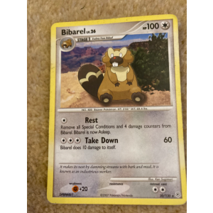 Bibarel 20/130 Pokemon TCG Diamond & Pearl Diamond & Pearl