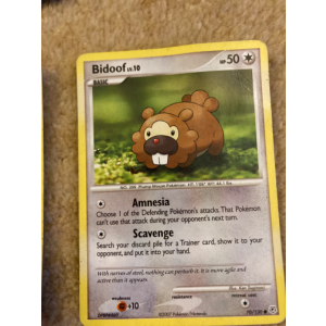 Bidoof 70/130 Pokemon TCG Diamond & Pearl Diamond & Pearl