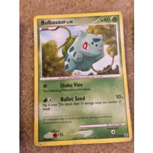 Bulbasaur 77/132 Pokemon TCG Diamond & Pearl Secret Wonders