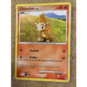 Chimchar 76/130 Pokemon TCG Diamond & Pearl Diamond & Pearl