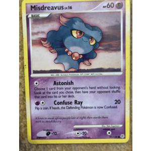 Misdreavus 91/130 Pokemon TCG Diamond & Pearl Diamond & Pearl