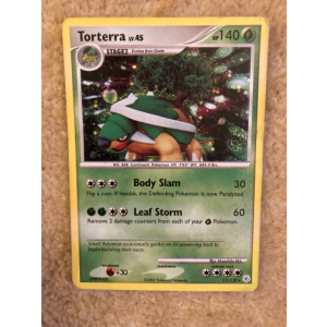 Rare Holo Torterra 17/130 Pokemon TCG Diamond & Pearl Diamond & Pearl