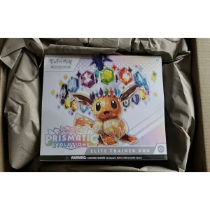 Pokémon TCG Scarlet & Violet Prismatic Evolutions Elite Trainer Box