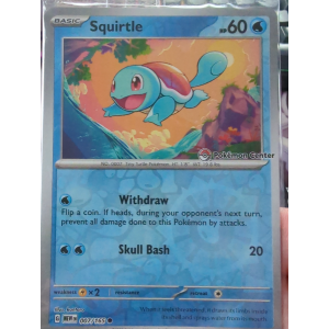 Squirtle 7/165 Pokemon TCG Scarlet & Violet 151