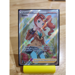 Rare Ultra Sonia 192/192 Pokemon TCG Sword & Shield Rebel Clash