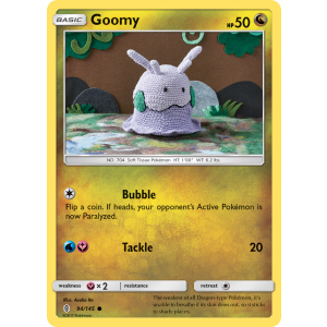 Goomy 94/145 Pokemon TCG Sun & Moon Guardians Rising