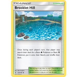 Brooklet Hill 120/145 Pokemon TCG Sun & Moon Guardians Rising