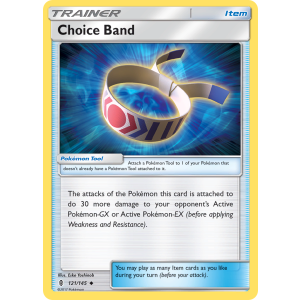 Choice Band 121/145 Pokemon TCG Sun & Moon Guardians Rising