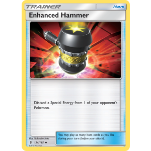 Enhanced Hammer 124/145 Pokemon TCG Sun & Moon Guardians Rising