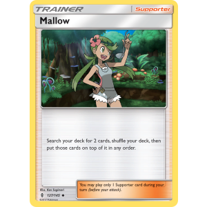 Mallow 127/145 Pokemon TCG Sun & Moon Guardians Rising