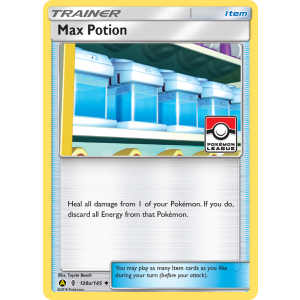 Max Potion 128a/145 Pokemon TCG Sun & Moon Guardians Rising