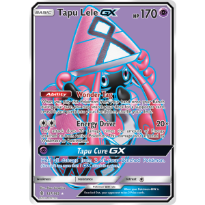 Rare Ultra Tapu Lele-GX 137/145 Pokemon TCG Sun & Moon Guardians Rising