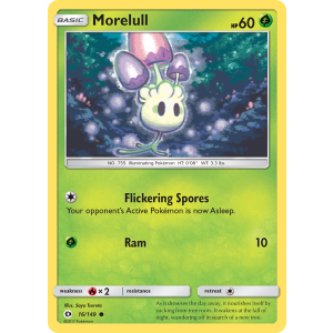 Morelull 16/149 Pokemon TCG Sun & Moon Sun & Moon