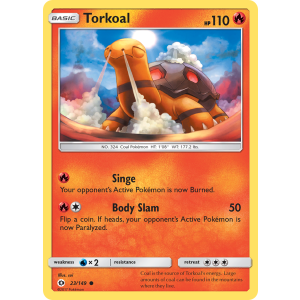 Torkoal 23/149 Pokemon TCG Sun & Moon Sun & Moon