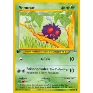 Venonat 90/105 Pokemon TCG Neo Neo Destiny