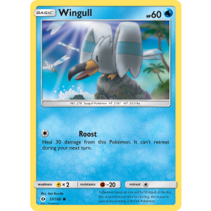 Wingull 37/149 Pokemon TCG Sun & Moon Sun & Moon