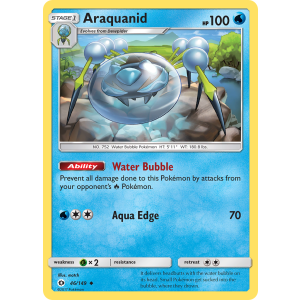 Araquanid 46/149 Pokemon TCG Sun & Moon Sun & Moon