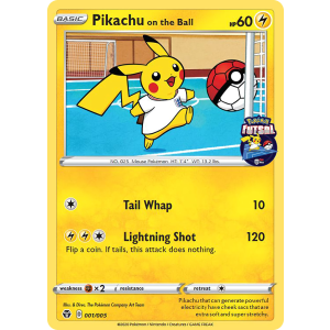  Pikachu on the Ball 1/5 Pokemon TCG Other Pokémon Futsal Collection