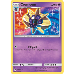 Cosmoem 65/149 Pokemon TCG Sun & Moon Sun & Moon