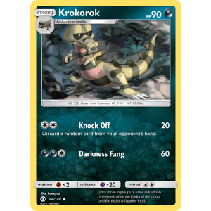 Krokorok 84/149 Pokemon TCG Sun & Moon Sun & Moon