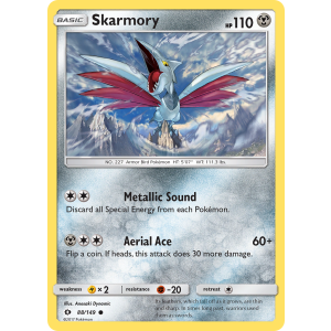 Skarmory 88/149 Pokemon TCG Sun & Moon Sun & Moon