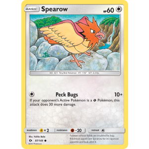 Spearow 97/149 Pokemon TCG Sun & Moon Sun & Moon