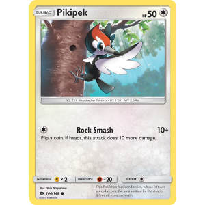 Pikipek 106/149 Pokemon TCG Sun & Moon Sun & Moon