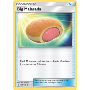 Big Malasada 114/149 Pokemon TCG Sun & Moon Sun & Moon