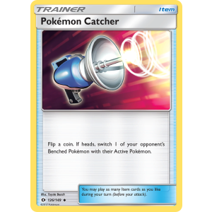 Pokémon Catcher 126/149 Pokemon TCG Sun & Moon Sun & Moon