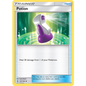 Potion 127/149 Pokemon TCG Sun & Moon Sun & Moon