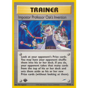 Impostor Professor Oak's Invention 94/105 Pokemon TCG Neo Neo Destiny