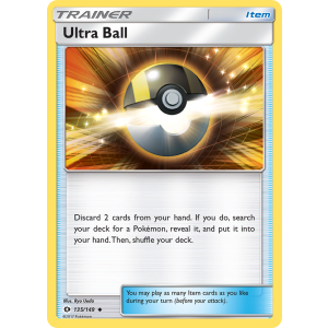 Ultra Ball 135/149 Pokemon TCG Sun & Moon Sun & Moon