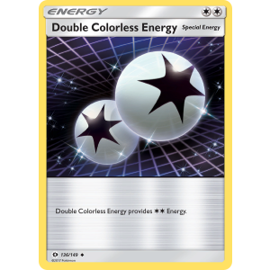 Double Colorless Energy 136/149 Pokemon TCG Sun & Moon Sun & Moon