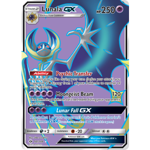 Rare Ultra Lunala-GX 141/149 Pokemon TCG Sun & Moon Sun & Moon